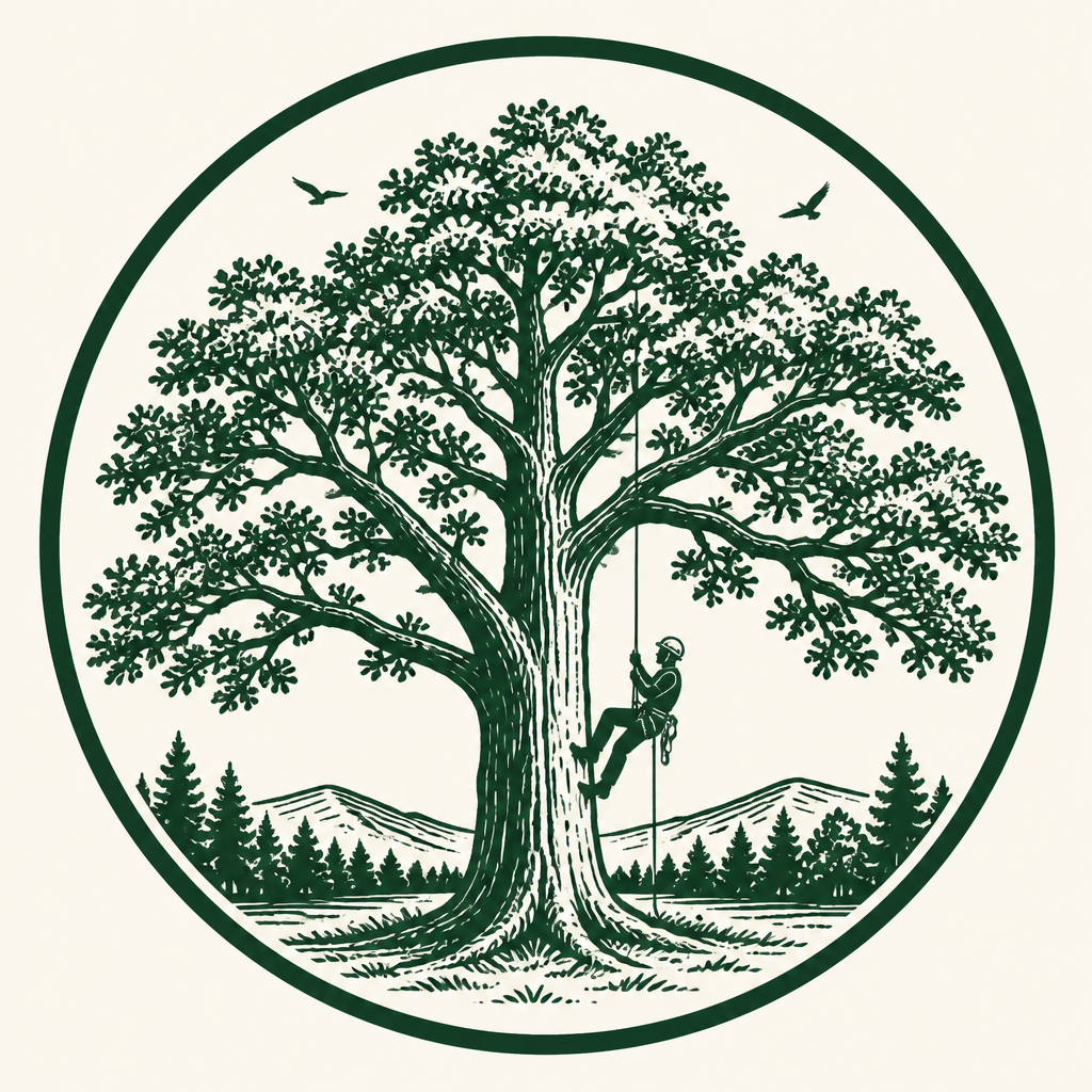 Tree Services Weatherford TX logo badge